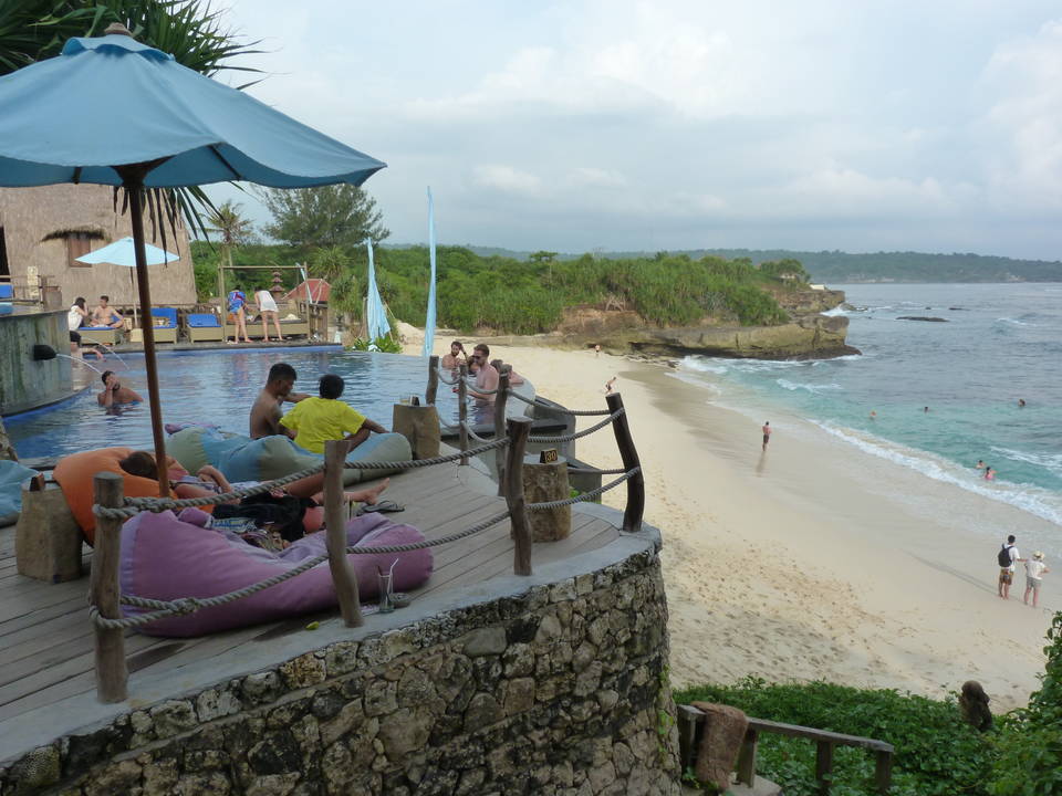 Dream Beach Huts in Nusa Lembongan op Bali, Indonesie - Van Verre